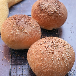 pain burger, pain hamburger, pain burger sans oeufs, recette pain burger, recette pain hamburger, buns maison