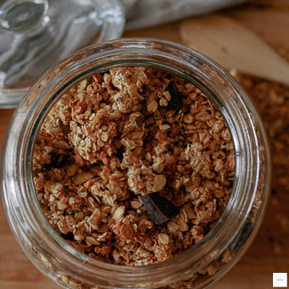 Granola au chocolat, recette granola, granola chocolat, recette granola chocolat