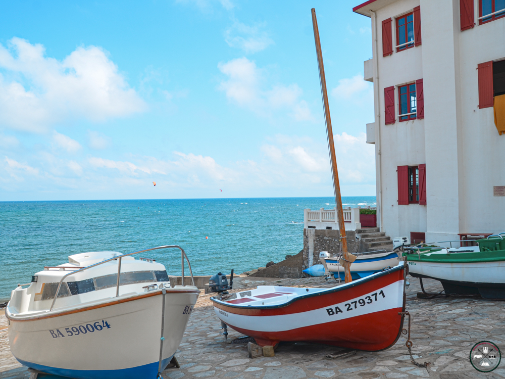 Port de peche de Guethary au Pays Basque