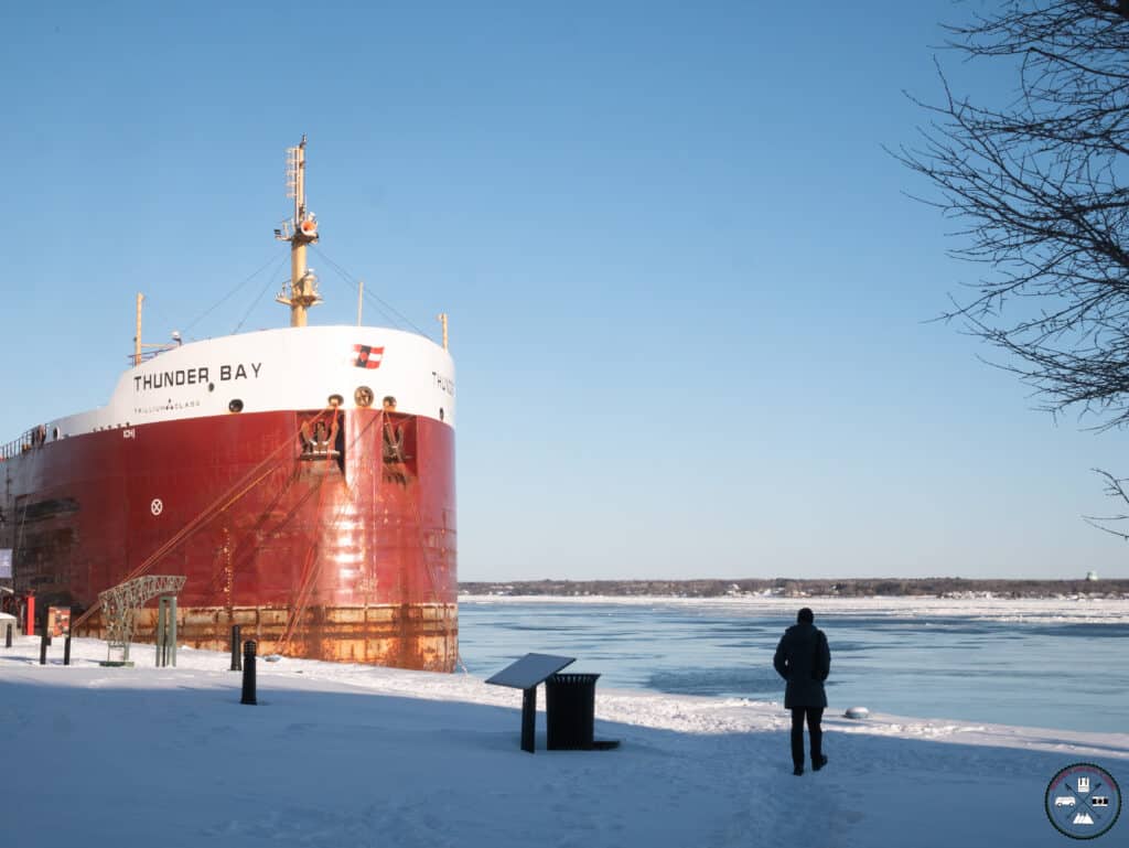 port de trois rivières hiver